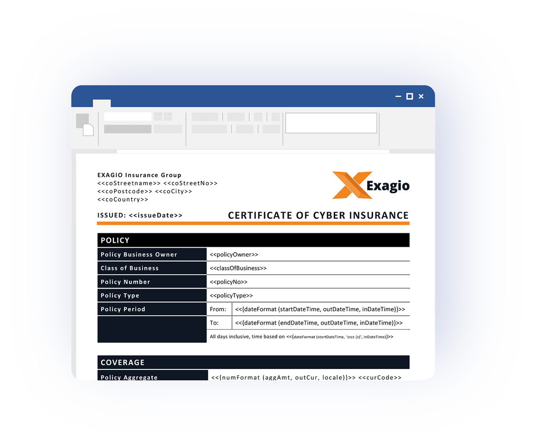 docmosis invoice